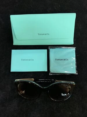 Gafas de sol Tiffany and Co. Havana sobre cristal - marrón degradado - TF4175B 82863B Foto 1 de 4
