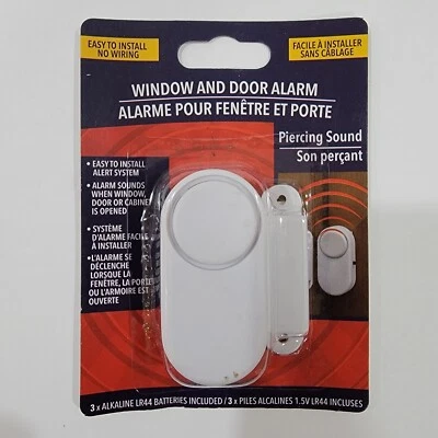Window And Door Alarm, Easy To Install, No Wiring Needed + Batteries Included - Image 1 of 2