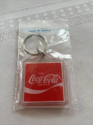VINTAGE- Coca-Cola keychain / key ring / Coke product NIP - Image 1 of 2