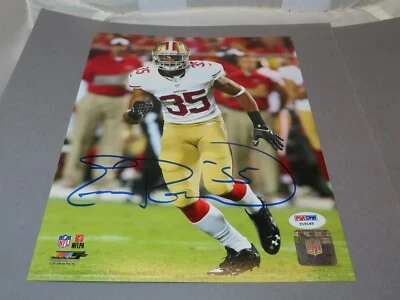 Foto autografiada 8x10 firmada por Eric Reid de los 49ers de San Francisco certificado de autenticidad PSA/ADN 1A Foto 1 de 4
