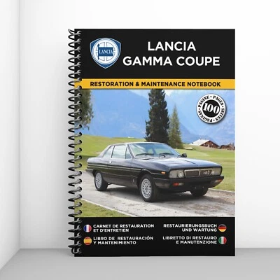 LANCIA GAMMA COUPE : Libretto Di Restauro E Manutenzione - CONSEGNA GRATUITA - Immagine 1 di 4