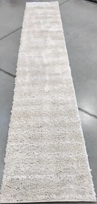 BEIGE 2'-3" X 12' Back Stain Rug, Reduced Price 1172755883 AUG900D-212 - Image 1 of 4