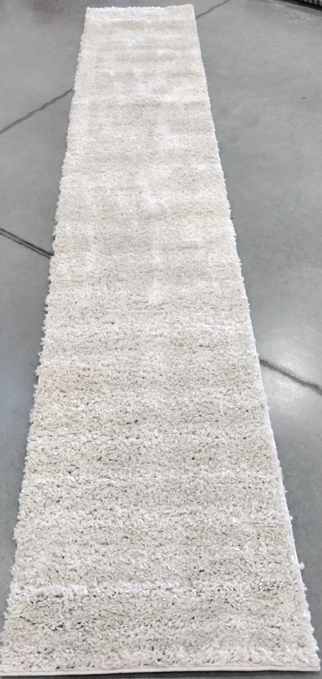 BEIGE 2'-3" X 12' Back Stain Rug, Reduced Price 1172755883 AUG900D-212 - Image 1 of 4