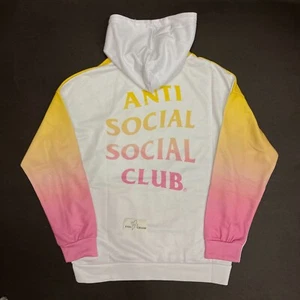 DS Anti social social club everyting goes rainbow hoodie L SS22 CPFM KKOch - Picture 1 of 6