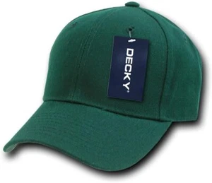 Decky Herren Kappe Baseball Cap, Grün, 7 5/8