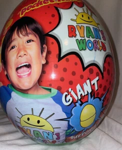 Ryan's World Giant Sleepover Huevo Sorpresa Verde 2da Edición Raro Difícil de Difícil de Pascua Regalo - Imagen 1 de 9