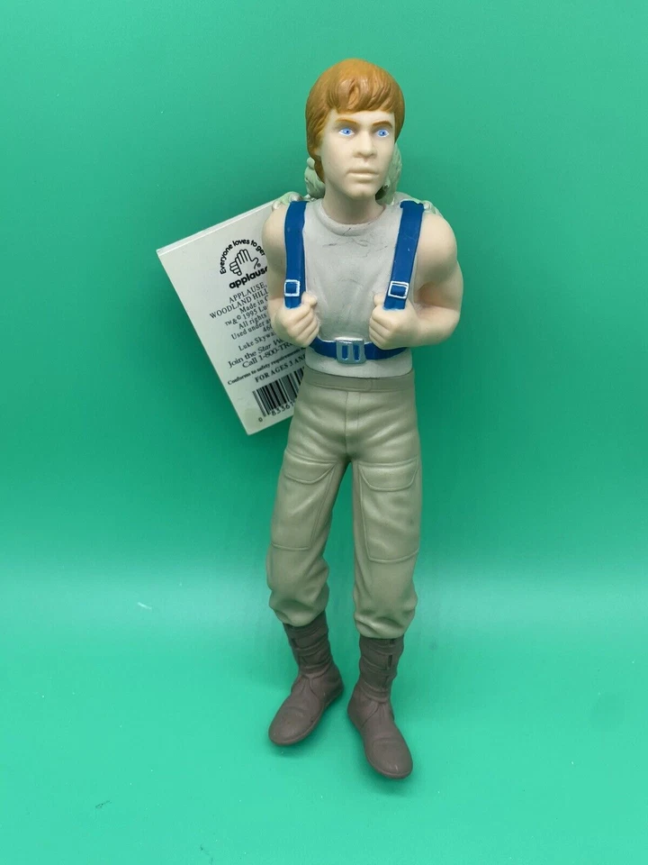 Figura clásica de Luke Skywalker y Yoda Applause Star Wars 1995 Foto 1 de 4