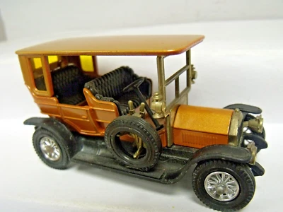 MATCHBOX MODELOS DE ANTAÑO, Y-5, PEUGEOT 1907, ORO METALIZADO, EXCELENTE ESTADO, SIN CAJA Foto 1 de 2