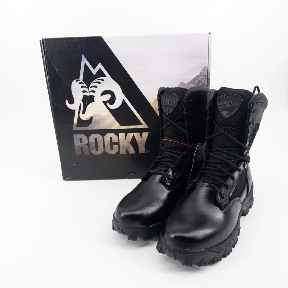 Botas impermeables para servicio público Rocky Alpha Force para hombre Foto 1 de 1
