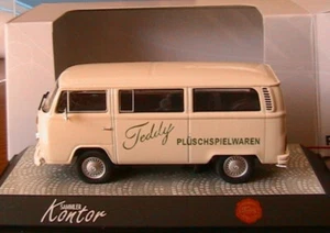 VOLKSWAGEN BULLI VW T2B BUS VITRE TEDDY HERMANN PREMIUM CLASSIXXS 11750 1/43 - Foto 1 di 5