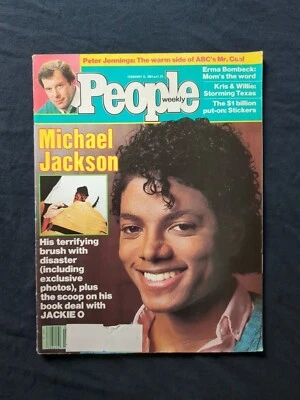 People Weekly February 13 1984 Michael Jackson photos, book deal with Jackie O - Image 1 of 2