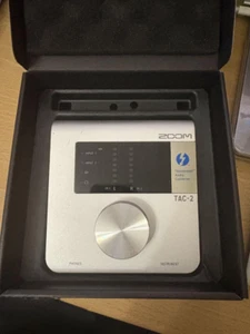 ZOOM TAC-2 Thunderbolt Audio Interface Compact High Speed Mac Recording Gear - Picture 1 of 2