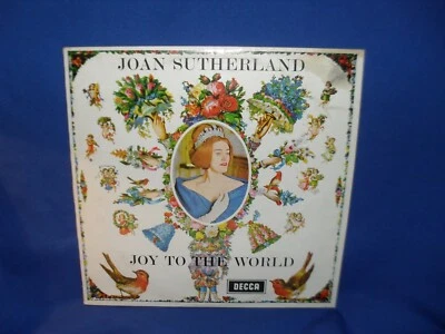 JOAN SUTHERLAND JOY TO THE WORLD - AUSTRALIAN LP RECORD VINYL 12" 33/3 - Image 1 of 3