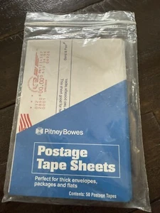 Pitney Bowes Postage Tape Sheets, 23 Sheets New Open Pack 613-9 - Picture 1 of 2
