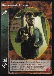 Reverend Adams VTES CCG Promo - Picture 1 of 1