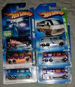 6 -  Hot Wheels GMC Motor Home Treasure Hunt Chevy Van - Picture 1 of 1