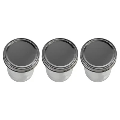 3pcs Bottiglie di per la casa da 500ml con coperchi metallici BENK - Immagine 1 di 4