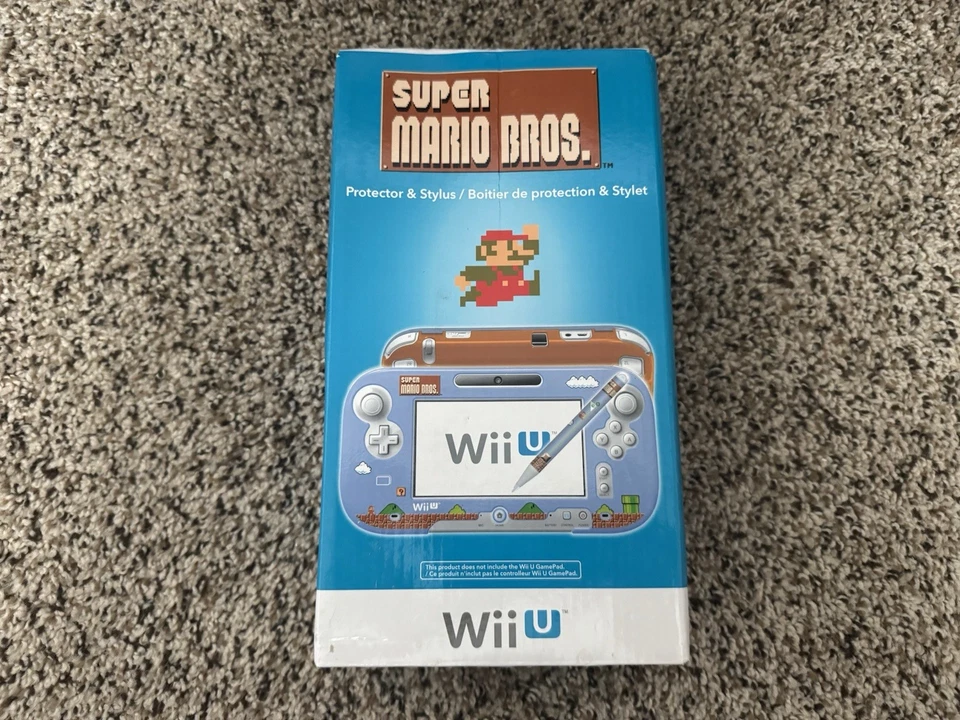 Hori Wii U Super Mario Bros Protector & Stylus - New NIB - Image 1 of 4
