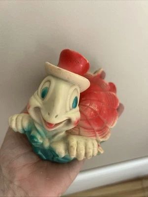 1955 Sun Rubber Company Turtle Bath Squeak Toy - Image 1 of 4