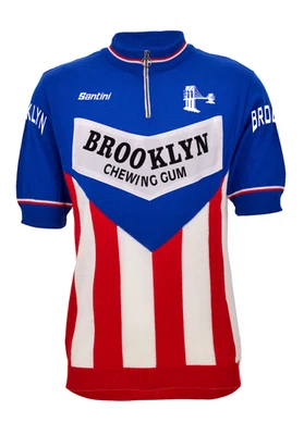 Jersey de lana manga corta Santini Brooklyn Foto 1 de 4