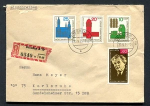 Alemania - RDA: Muy bonita cubierta R de 1966 - Dresde - usada - Imagen 1 de 1
