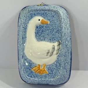 Gans Gelee Form blau Keramik Handtuch Gailsty-Knopf weiß Japan - Bild 1 von 5