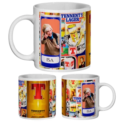 Tennents Lager Lovelies Mug Funny Isa Still Game Scottish Gift Comedy Retro Cup