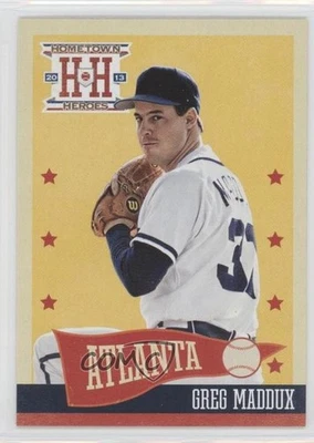 2013 Panini Hometown Heroes Greg Maddux #134 HOF - Image 1 of 2