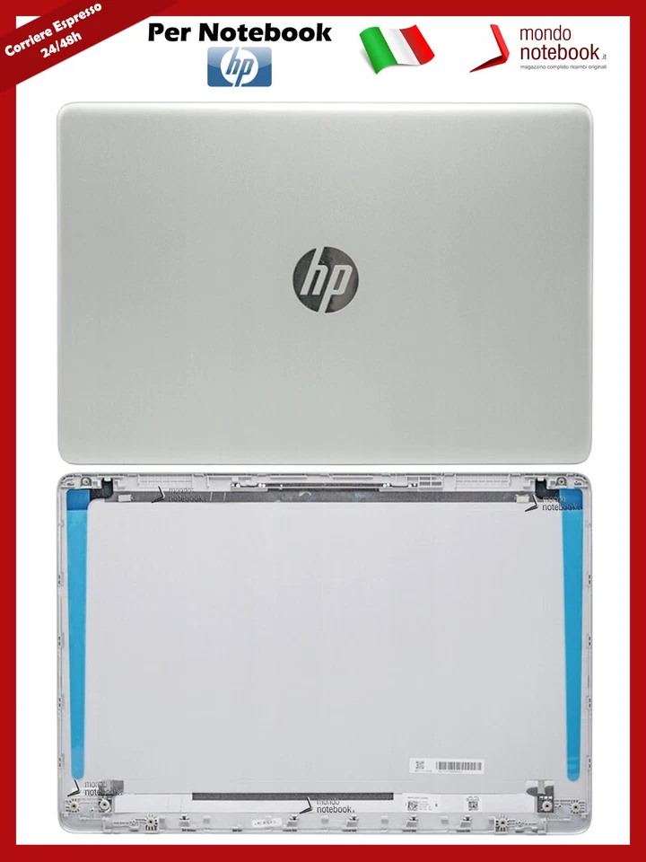 Scocca Lcd Back LID Cover  SILVER ARGENTO P/N: L52012-001 | HP 255 G8 250 G8 - Immagine 1 di 1