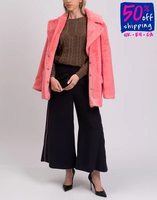 PVP €895 ROKSANDA Pantalón Culotte Crepé UK10 US6 IT42 M Borde Seda Hecho en Italia Foto 1 de 4