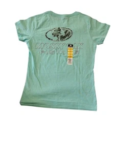Mossy Oak - Fishing Tshirt - GREEN  -LADIES  Size MEDIUM  - Picture 1 of 2