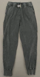 Nike Retro 90s Jogger Sweatpants Womens Size Small Dark Grey Distressed Look - Picture 1 of 15
