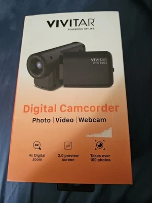 Vivitar Digital Camcorder DVR E503 - Photo/Video/Webcam (New) Open Box - Image 1 of 4