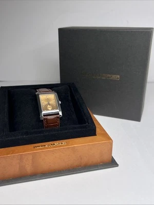 Unisex Baume & Mercier Tank 24.5mm Watch Hampton Salmon Copper Dial - Image 1 of 4