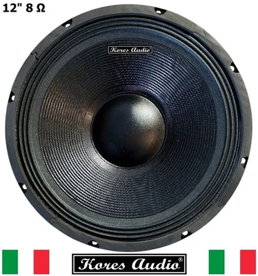 Kores Audio KS-128 Woofer/Sub Cono UNIVERSALE 12" Pollici 30/31 Cm 8 Ohm 500W - Immagine 1 di 4