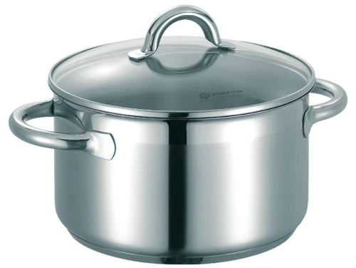 Schulte-Ufer Fleischtopf Loop 24 cm mit Deckel Edelstahl - Bild 1 von 1