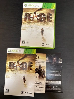 Rage  First printed ver. Import Japan Xbox 360 Japanese ver. - Image 1 of 4