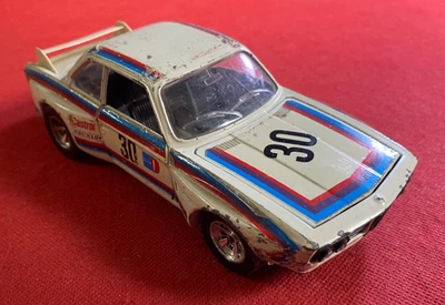 BBURAGO Modellino Auto BMW 3.0 CS RALLY #0110 Metallo Bianco 1:24 - Immagine 1 di 4