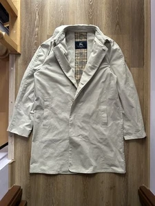 Gabardina larga Burberry para hombre a cuadros Nova vintage talla L años 80-90 hecha en Inglaterra - Imagen 1 de 18