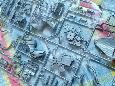 Tamiya 1/12 Telefonica Movistar Honda Rc211v 03 Motorcycle Model Kit Plastic - Image 1 of 4