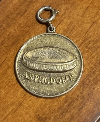 Vintage Houston Astros Astrodome Keychain  Souvenir - Image 1 of 2