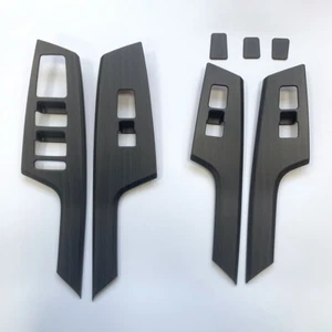 For Kia EV6 2022-2025 Matte Wood Grain Car Window Lift Switch Panel Cover Trim - Picture 1 of 5