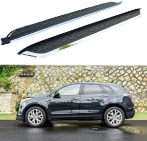 2Pcs Door Fixed Side Step Running Board Nerf Bar Fit for Cadillac XT5 2016-2023  - Picture 1 of 7