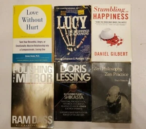  Lot of 6 Mind Zen,Self Image, Happiness, Shikasta, Lucy, Zen Phiulosophy, LovTM - Picture 1 of 2