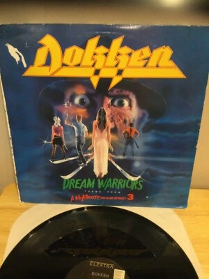 Dokken Dream Warriors Theme A Nightmare on Elm Street 3Vinyl LP Foto 1 de 4