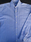Tommy Hilfiger Mens Button Front Long Sleeve Cotton Plaid Shirt 15 1/2