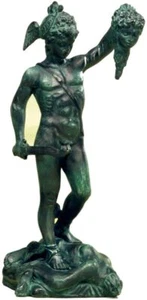 Arte e Storia by Paben Statua Perseo del Cellini in Resina cm.13 Souvenir Firenz