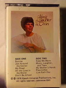 Deanna Edwards Music, Laughter, and Tears Inspirational Music Cassette Tape - Picture 1 of 3