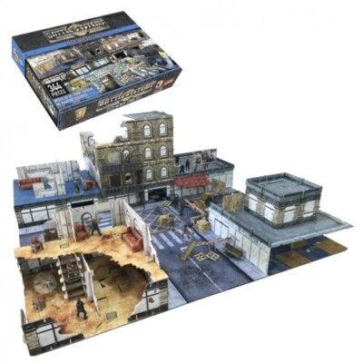 BATTLE SYSTEMS Tabletop Terrain - City Block Core Set (344 Piezas) - Inglés