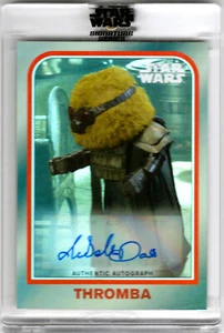2022 Topps Star Wars Signature Series ANNABELLE DAVIS como THROMBA - Imagen 1 de 2